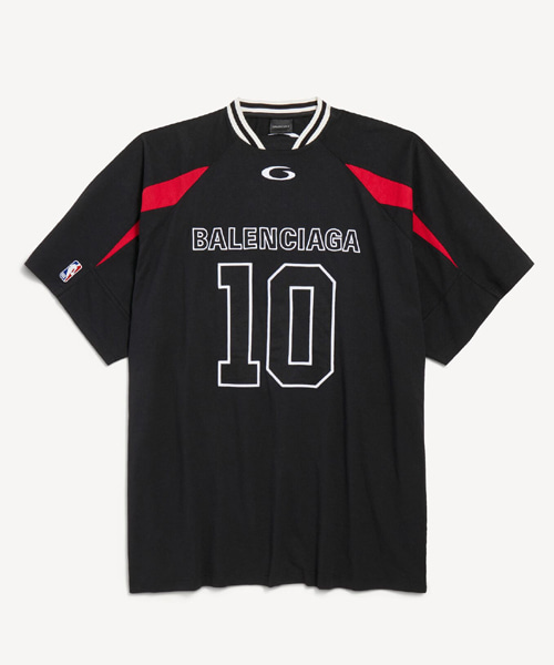 발렌시아가 x NBA 오버사이즈 티셔츠
