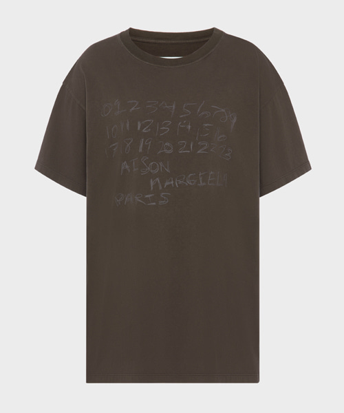 메종마르지엘라 NUMERIC 코튼 티셔츠
