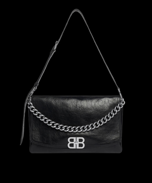 발렌시아가 BB 소프트 라지 플랩백 03366