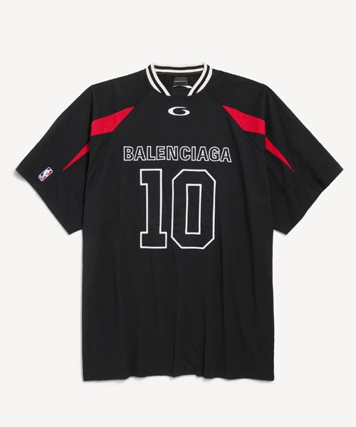 발렌시아가 x NBA 오버사이즈 티셔츠