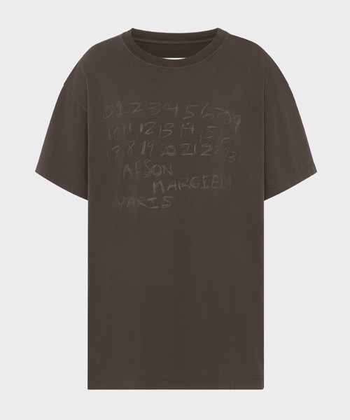 메종마르지엘라 NUMERIC 코튼 티셔츠