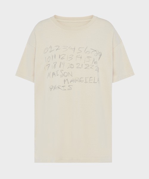 메종마르지엘라 NUMERIC 코튼 티셔츠