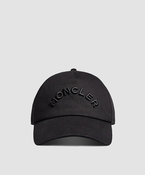 몽클레어 엠브로이더드 개버딘 베이스볼 캡 03297